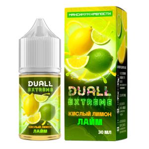 Duall Extreme Salt - Кислый Лимон Лайм Duall Extreme Salt - Кислый Лимон Лайм