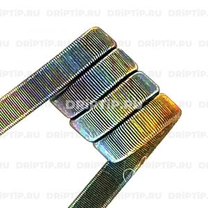Сorrugated fused coil NiCr+К, 3 мм, 4 витка, 0.12 ом Плата Сorrugated fused coil NiCr+К, 3 мм, 4 витка, 0.12 ом Плата