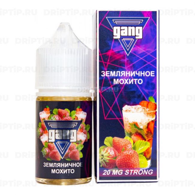 Жидкость Gang Salt - Земляничный Мохито 