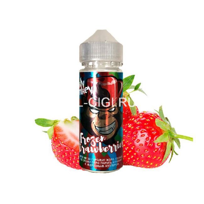 Frankly Monkey - Frozen Strawberries 3mg 120ml Frankly Monkey - Frozen Strawberries 3mg 120ml