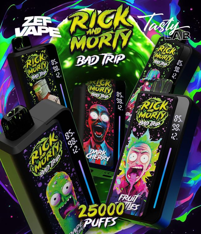 Rick and Morty Bad Trip 25000 - Ананас Яблоко Груша Rick and Morty Bad Trip 25000 - Ананас Яблоко Груша