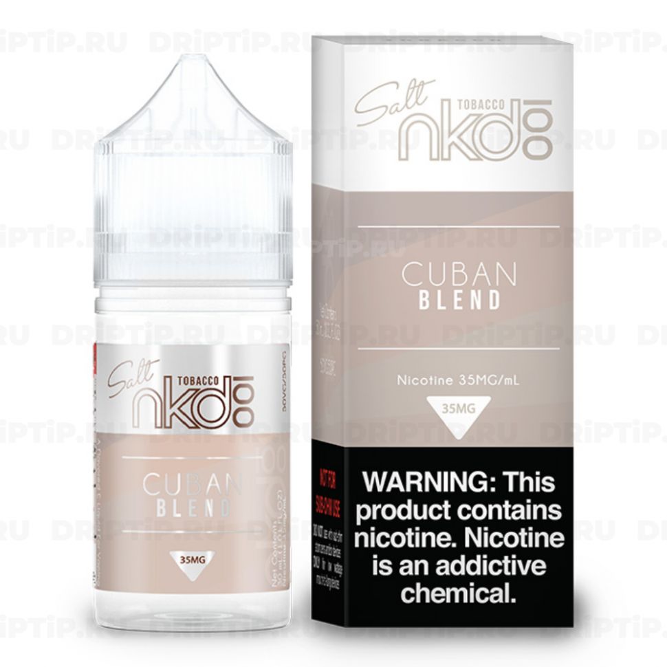 Cuban Blend - Naked 100 Salt