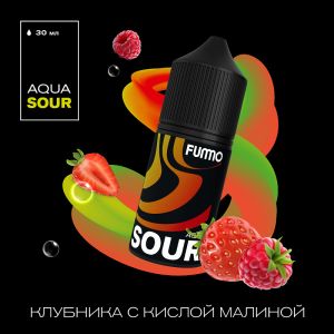 Fummo Aqua Sour Salt - Клубника с Кислой Малиной