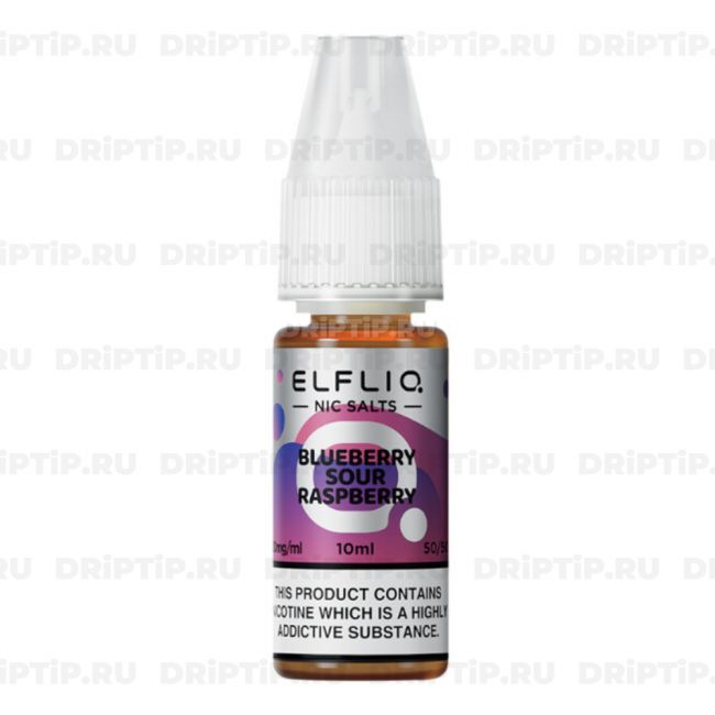 Elfliq Salt - Черничная Кислая Малина 10ml Elfliq Salt - Черничная Кислая Малина 10ml