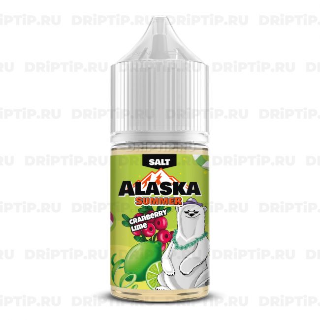 Жидкость Alaska Summer Salt - Cranberry Lime Жидкость Alaska Summer Salt - Cranberry Lime