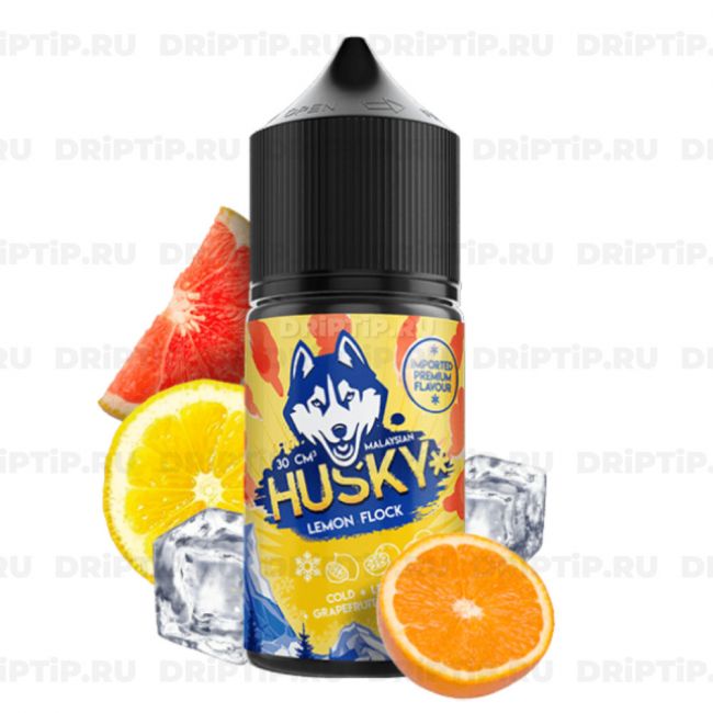 Жидкость Husky Import Malaysian Series Salt - Lemon Flock Жидкость Husky Import Malaysian Series Salt - Lemon Flock