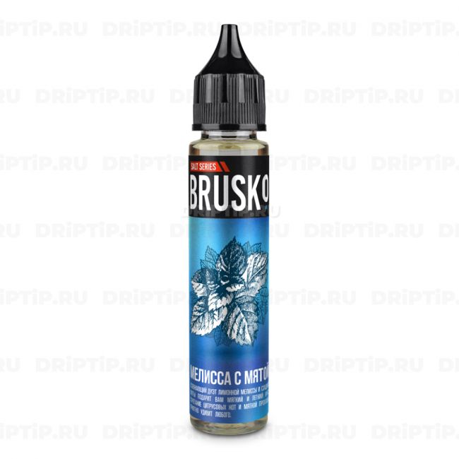 Жидкость Brusko Salt - Мелисса с мятой 