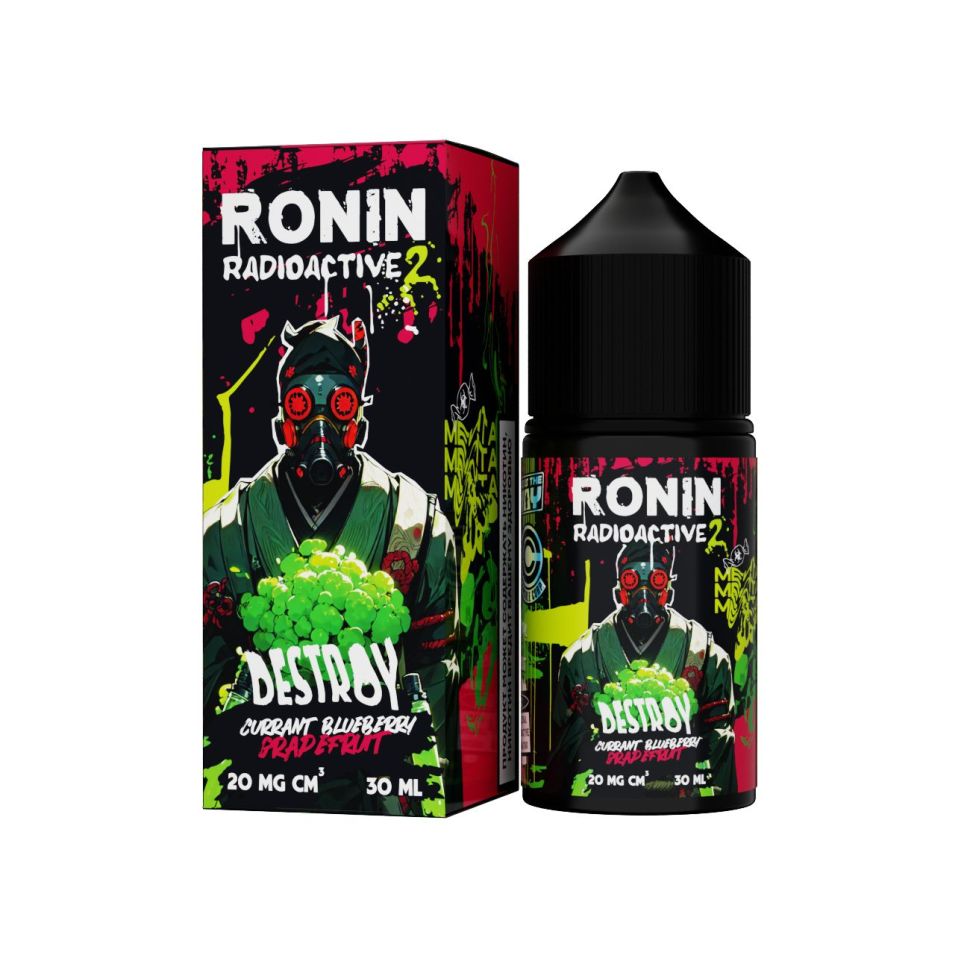Жидкость RONiN Radioactive v2 Salt - Destroy