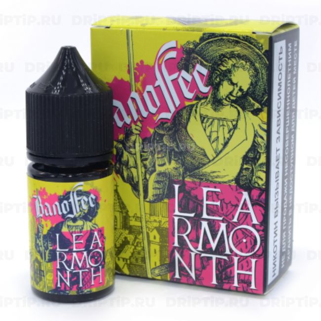 Жидкость Learmonth New Salt - Banoffee Жидкость Learmonth New Salt - Banoffee