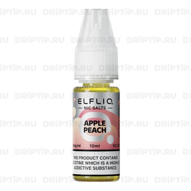 Elfliq Salt - Яблоко Персик 10ml Elfliq Salt - Яблоко Персик 10ml