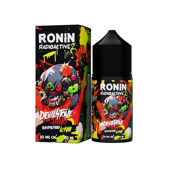 Жидкость RONiN Radioactive v2 Salt - Devilstone Heart Жидкость RONiN Radioactive v2 Salt - Devilstone Heart