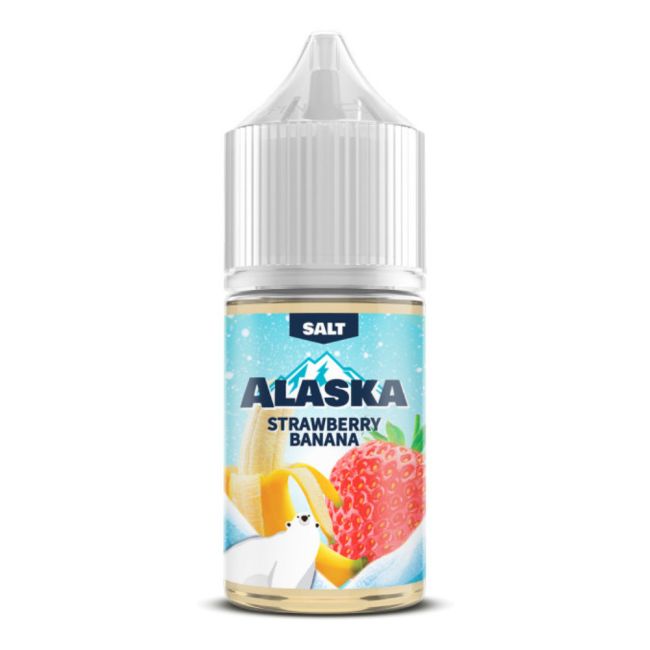Жидкость Alaska Salt - Strawberry Banana Жидкость Alaska Salt - Strawberry Banana