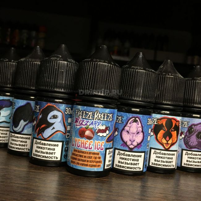 Freeze Breeze Blizzard Salt - Black Currant Ice