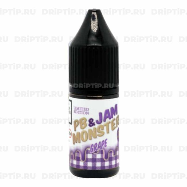 Жидкость Jam Monster Salt - Pb Jam Grape 10ml Жидкость Jam Monster Salt - Pb Jam Grape 10ml