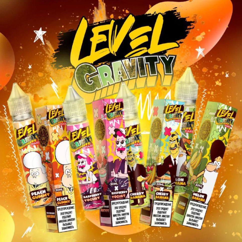 Жидкость Level Gravity Salt - Дыня банан 
