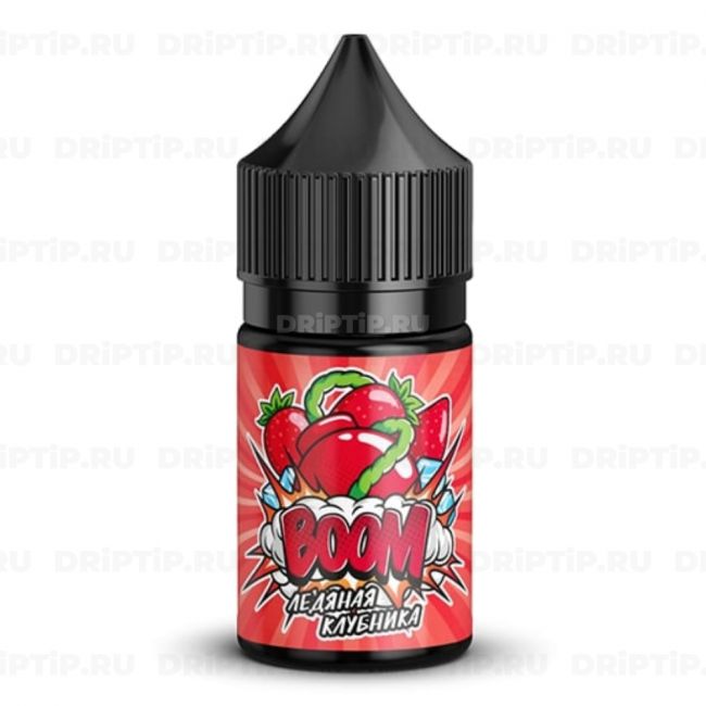 Жидкость Boom Salt - Ледяная Клубника Жидкость Boom Salt - Ледяная Клубника