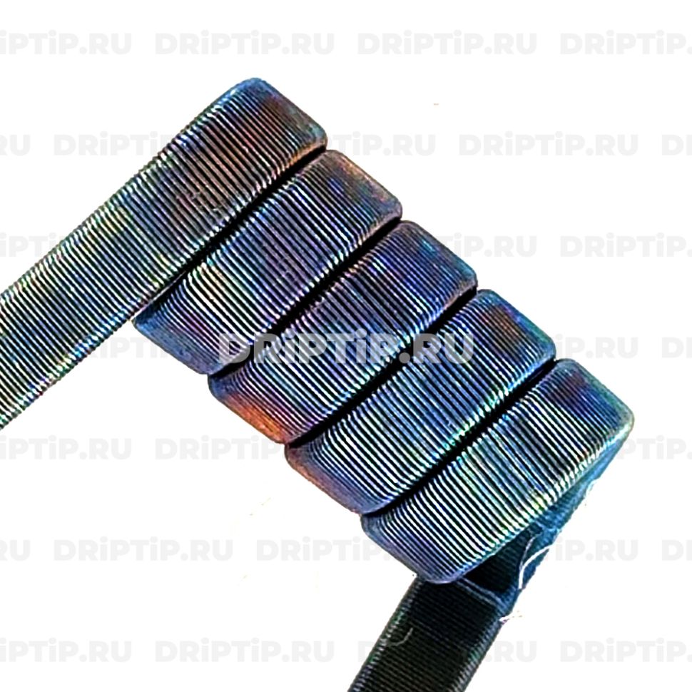 Caterpillar 4*0,35K+0,1 NiCr, 3 мм, 5 витков, 0.075 ом