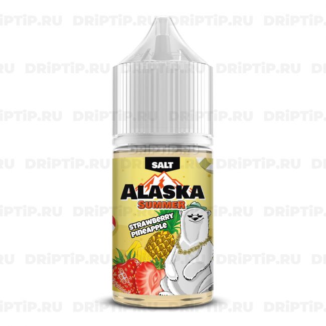 Жидкость Alaska Summer Salt - Strawberry Pineapple Жидкость Alaska Summer Salt - Strawberry Pineapple