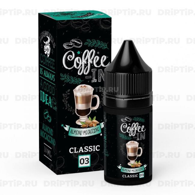 Жидкость Coffee-In - Almond Mocaccino 30ml Жидкость Coffee-In - Almond Mocaccino 30ml