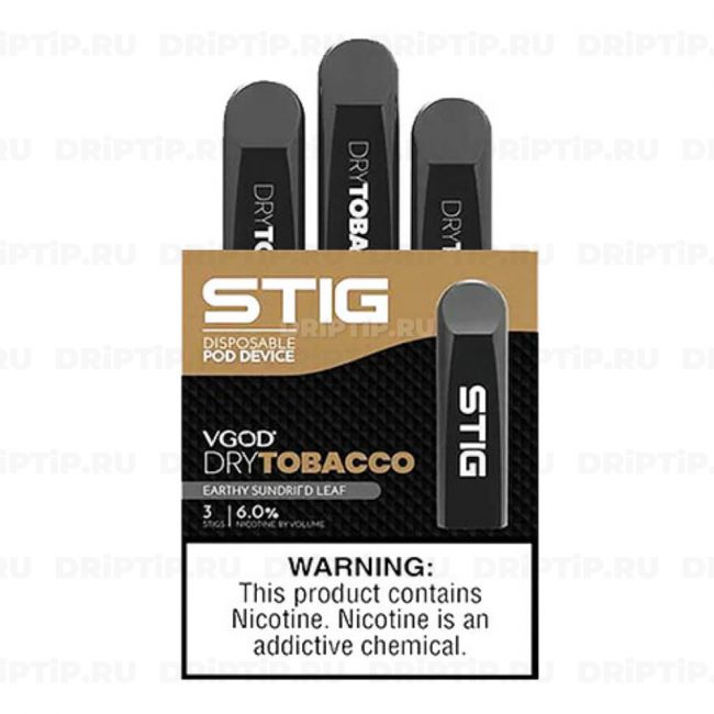 Одноразовая Pod-стистема Dry Tobaco - Stig Pod