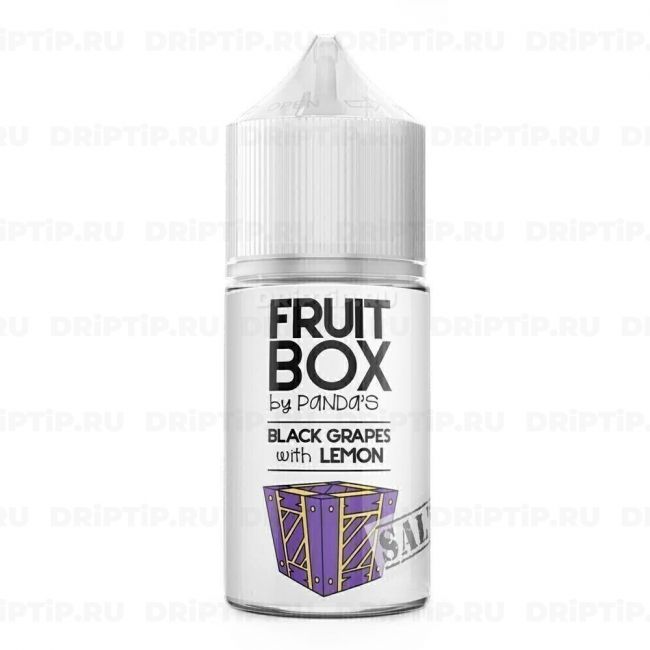 Fruitbox Salt - Black Grapes With Lemon Fruitbox Salt - Black Grapes With Lemon