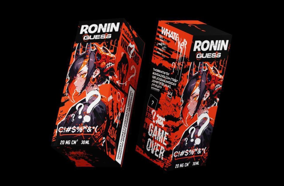 Жидкость RONiN Guess Salt - Вишнево-Арбузный микс (C!#$%^&*()