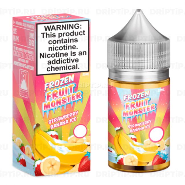 Жидкость Frozen Fruit Monster - Strawberry Banana 30ml Жидкость Frozen Fruit Monster - Strawberry Banana 30ml