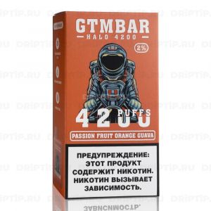 Gtm Bar Halo 4200 - Passion Fruit Orange Guava