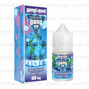 Gang Ice Salt - Черничный Бабл Гам