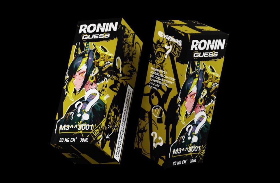 Жидкость RONiN Guess Salt - Виноградно-Клубничный Смузи (M3^^3001)