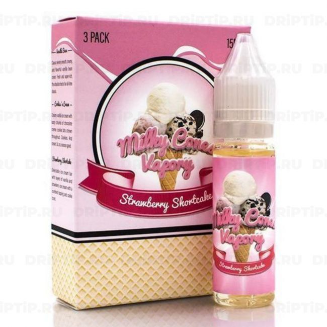 Milky Cones Vapory - Strawberry Shortcake Milky Cones Vapory - Strawberry Shortcake