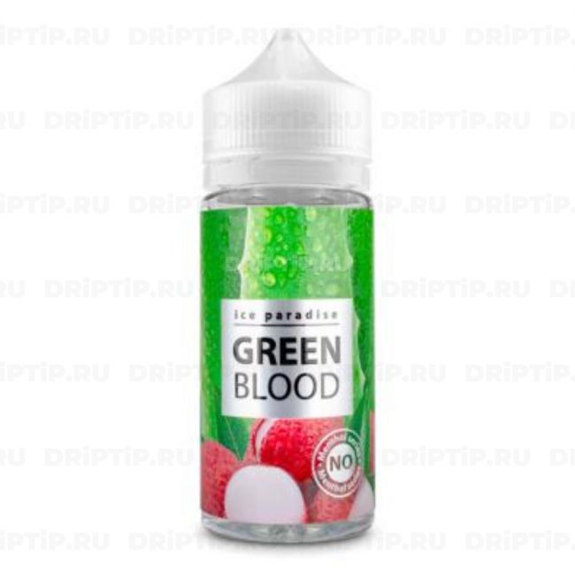 Жидкость Ice Paradise - Green Blood 3mg 100ml (no menthol) 