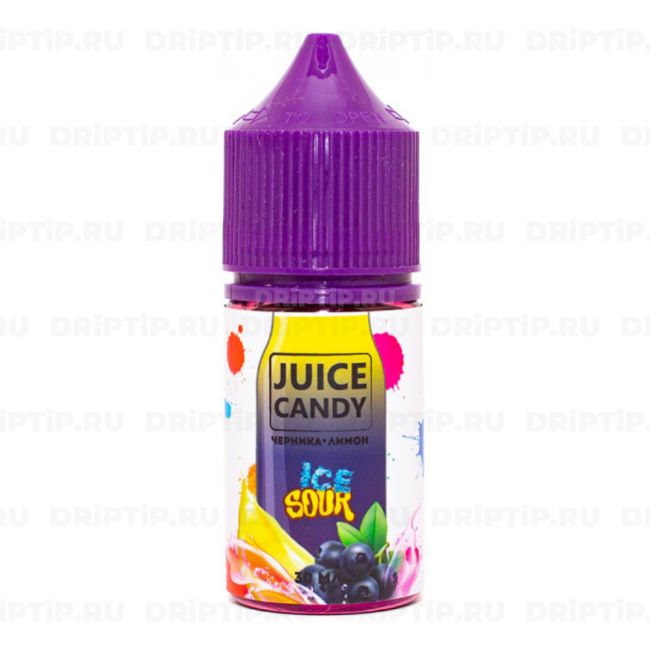 Juice Candy Ice Sour Salt - Конфета Черника Лимон Juice Candy Ice Sour Salt - Конфета Черника Лимон