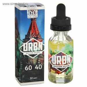 URBN Moscow Splash 0mg, 30ml