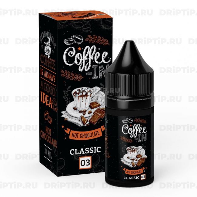 Жидкость Coffee-In - Hot Chocolate 30ml Жидкость Coffee-In - Hot Chocolate 30ml