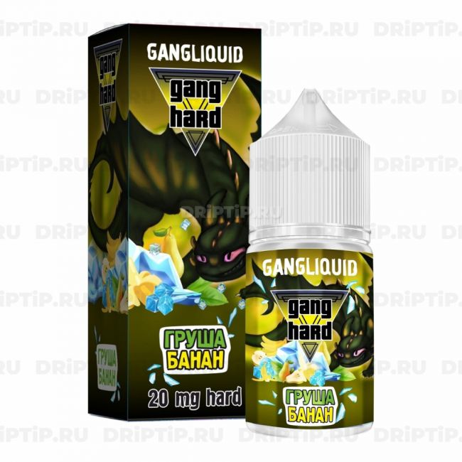 Жидкость Gang Hard Salt - Груша Банан 