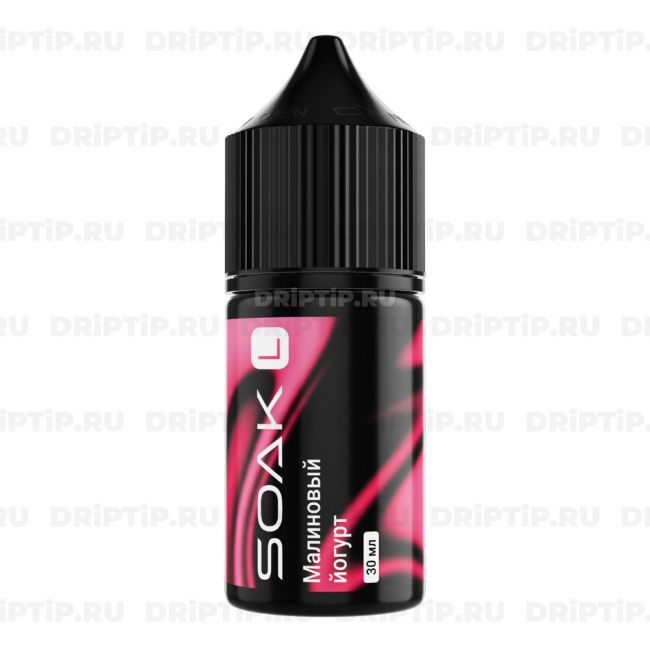 Жидкость Soak L Salt - Малиновый Йогурт Жидкость Soak L Salt - Малиновый Йогурт
