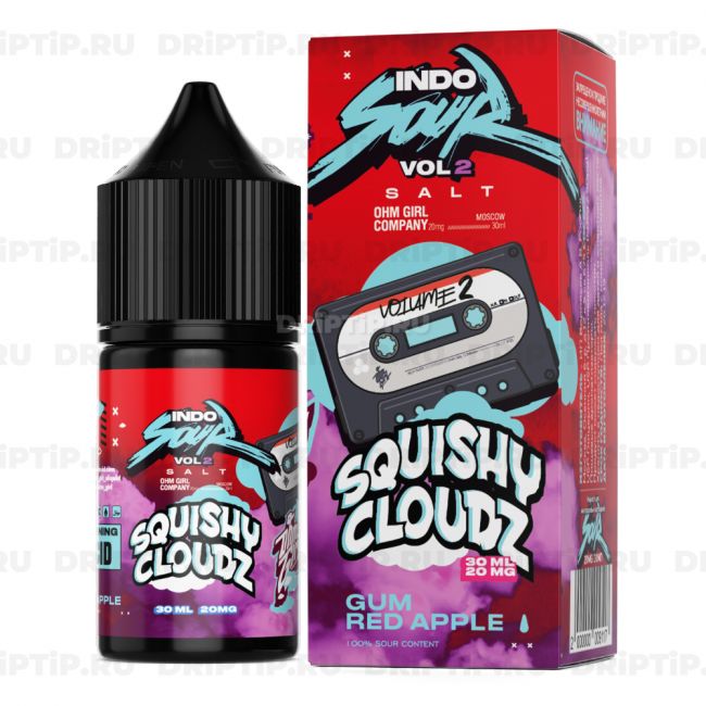 Жидкость Indo Sour Vol 2 Salt - Squishy Cloudz Жидкость Indo Sour Vol 2 Salt - Squishy Cloudz