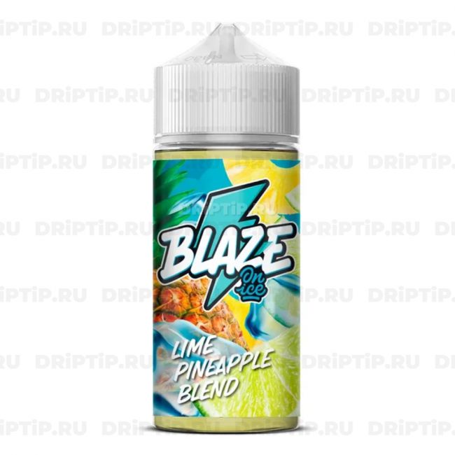 Жидкость Blaze On Ice - Lime Pineapple Blend Жидкость Blaze On Ice - Lime Pineapple Blend