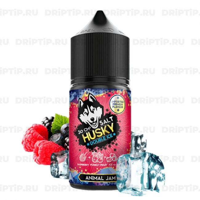 Жидкость Husky Import Double Ice Salt - Animal Jam Жидкость Husky Import Double Ice Salt - Animal Jam