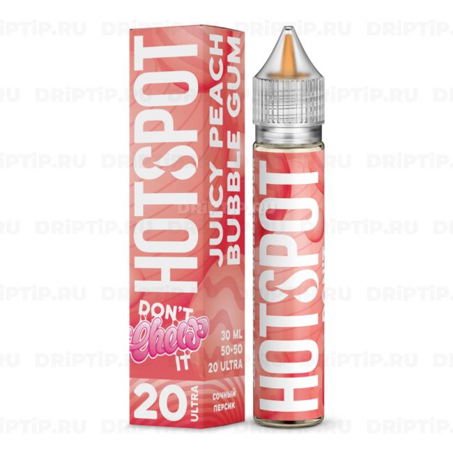 Жидкость Hotspot Don't Chew It Salt - Жвачка Персик 