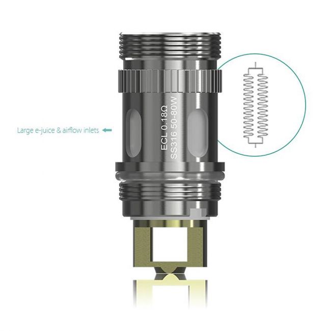 Бак Eleaf iJust S черный (Б/У) - обслуживаемый бак