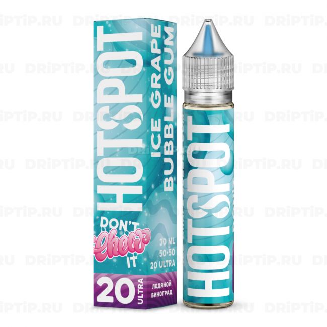Жидкость Hotspot Don't Chew It Salt - Жвачка Ледяной Виноград Жидкость Hotspot Don't Chew It Salt - Жвачка Ледяной Виноград