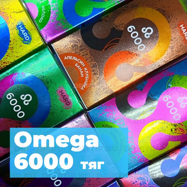 Omega Pod-X 6000 - Личи-лёд Omega Pod-X 6000 - Личи-лёд