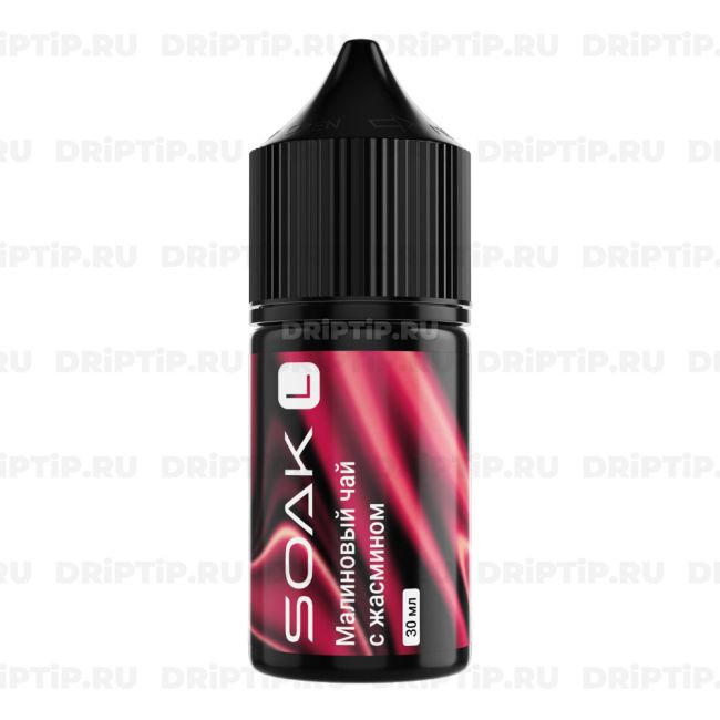 Жидкость Soak L Salt - Малиновый Чай с Жасмином Жидкость Soak L Salt - Малиновый Чай с Жасмином