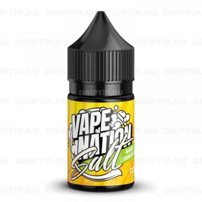 Жидкость Vape Nation Salt - Mango Lemongrass Жидкость Vape Nation Salt - Mango Lemongrass