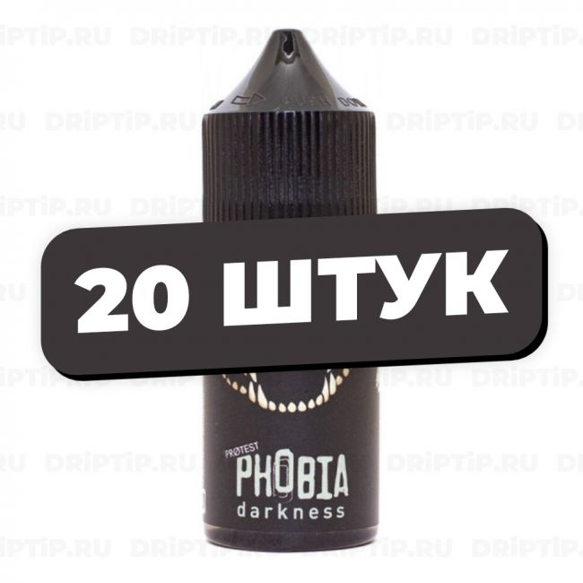 Phobia Salt - Darkness (20 штук / упаковка) Срок годности до 12.2025 Phobia Salt - Darkness (20 штук / упаковка) Срок годности до 12.2025