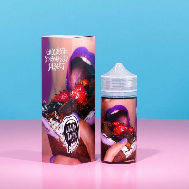 Сласти в пасти - Chokolate strawberry dessert