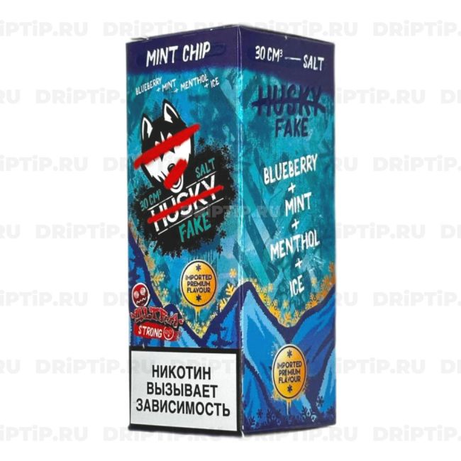 Жидкость Husky Import Fake Salt - Mint Chip Жидкость Husky Import Fake Salt - Mint Chip