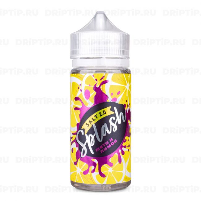 Жидкость Splash - Мята и лимон Жидкость Splash - Мята и лимон